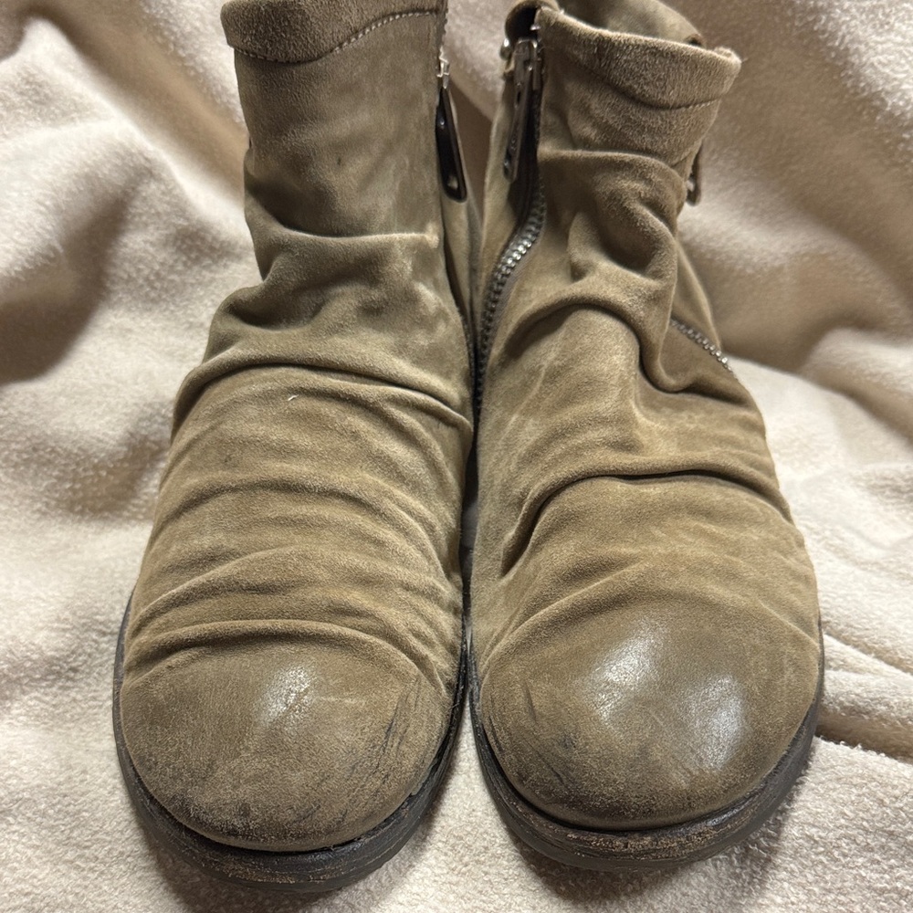 A.S.98 Men's Tan Suede Leather Ankle Boots size 45/12US - Picture 7 of 9